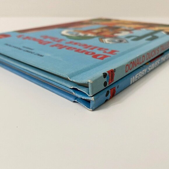 Vintage Walt Disney Books Duck Tales and Donald Ducks Tallest Tale - Picture 5 of 16